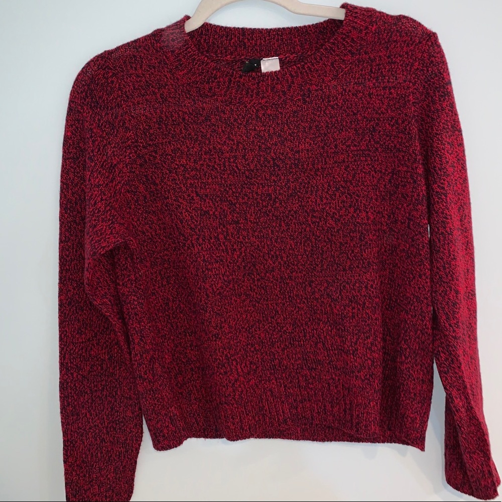 RED H&M sweater! Size small